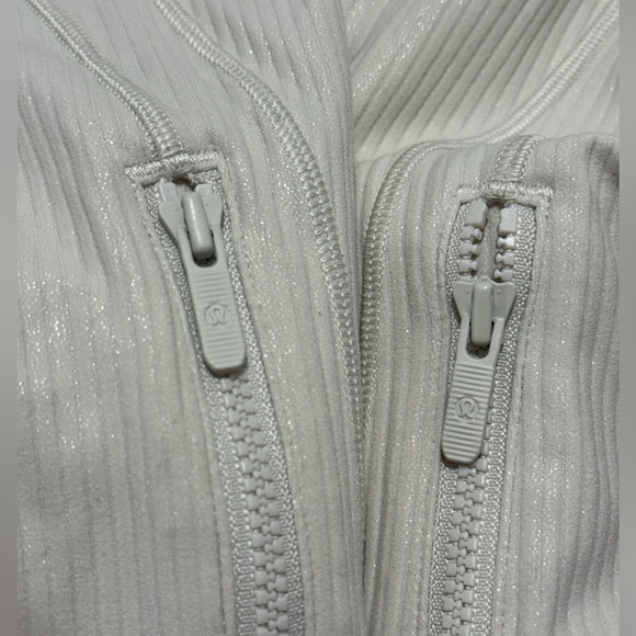 lululemon athletica Cream Zip-Up Hoodie - Picture 3 of 7